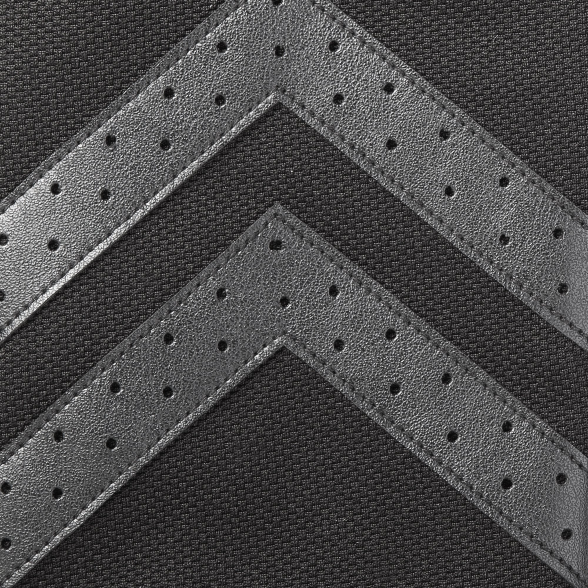 Men's Spandex Chevron Touchscreen Gloves Black 2