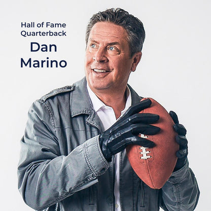 Dan Marino Isotoner Spandex Chevron Mens Gloves