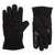 Men's Recycled Stretch Microsuede Gloves with THERMAflex Lining in black