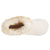 Women's Stretch Velour Sabrine Bootie Slippers in Ewe Inside Top View