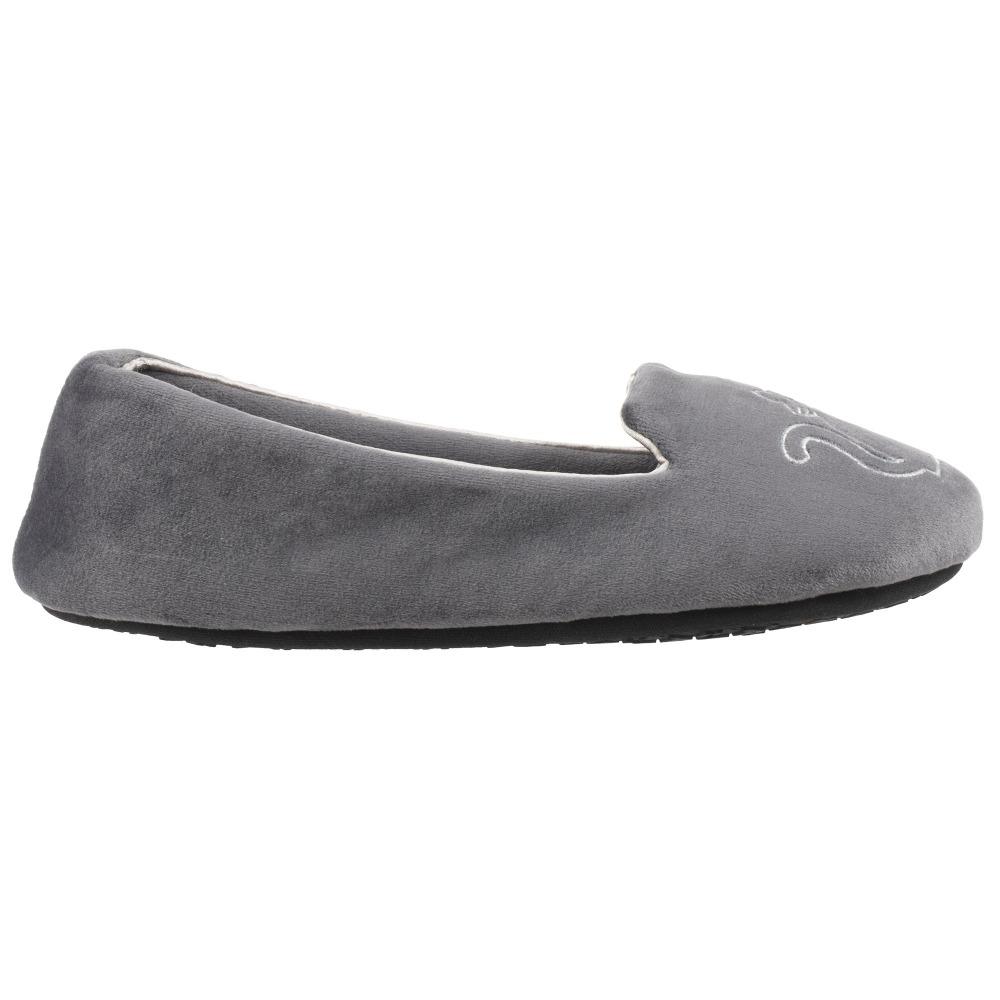 Women's Velour Conversational Smoking Slippers Mineral Profile