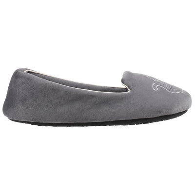 Women's Velour Conversational Smoking Slippers Mineral Profile