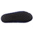 Women's Stephanie Crushed Velour Closed Back Slippers in Navy Blue Bottom Sole Tread
