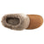 Women's Microsuede Basil Hoodback Slippers in Cognac Inside Top View