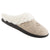 Women's Sweater Knit Novelty Clog Slippers Oatmeal Bonjour/Hello Right Angled View