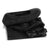Women's Embroidered Brianna Ballerina Slippers in Black Slipper with Travel Pouch