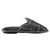Women's Tweed Kaitlyn Scuff Slippers in Blue Profile