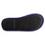 Women's Tweed Kaitlyn Scuff Slippers in Steele Blue Bottom Sole Tread