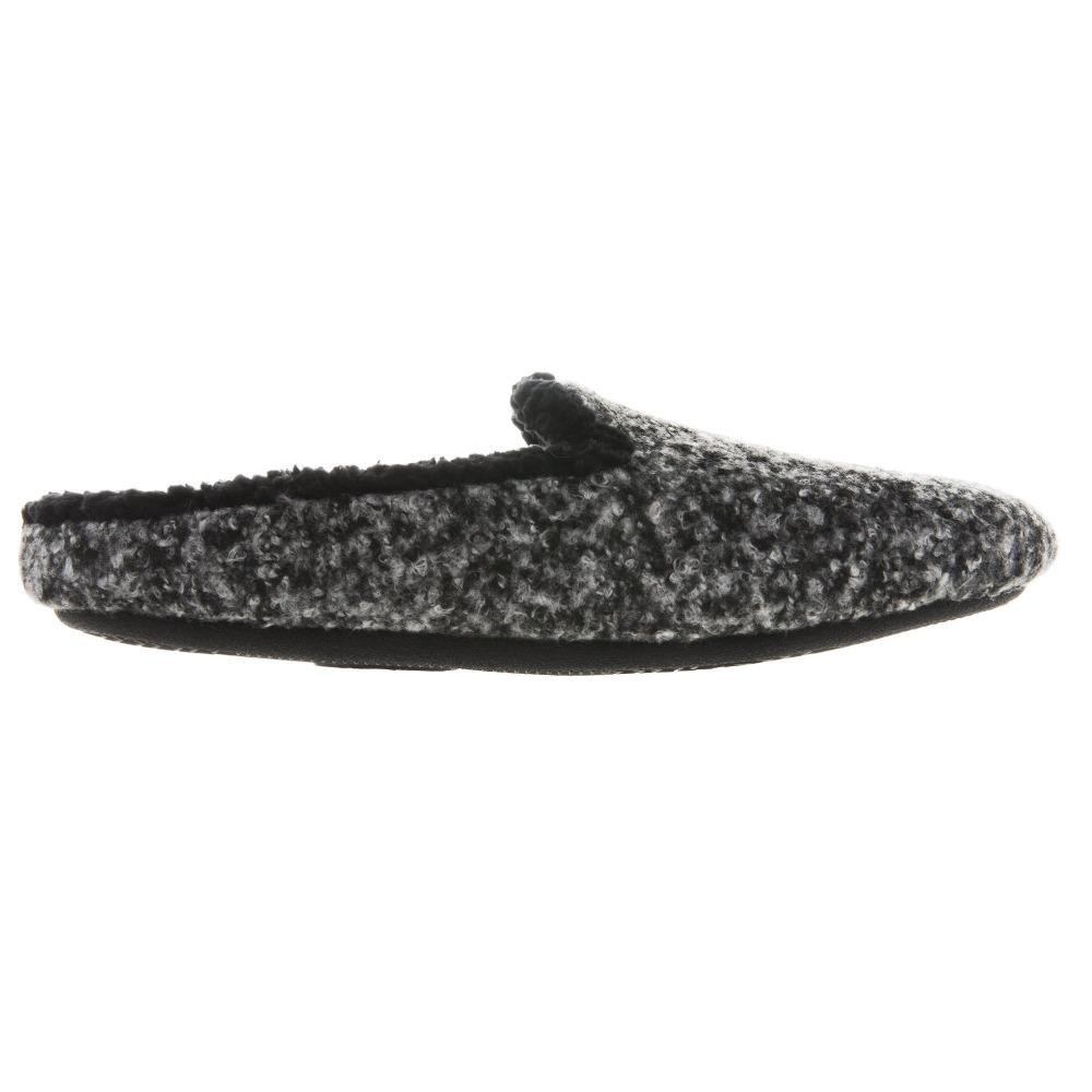Women's Jessie Hoodback Slippers in Dark Charcoal Heathered Profile