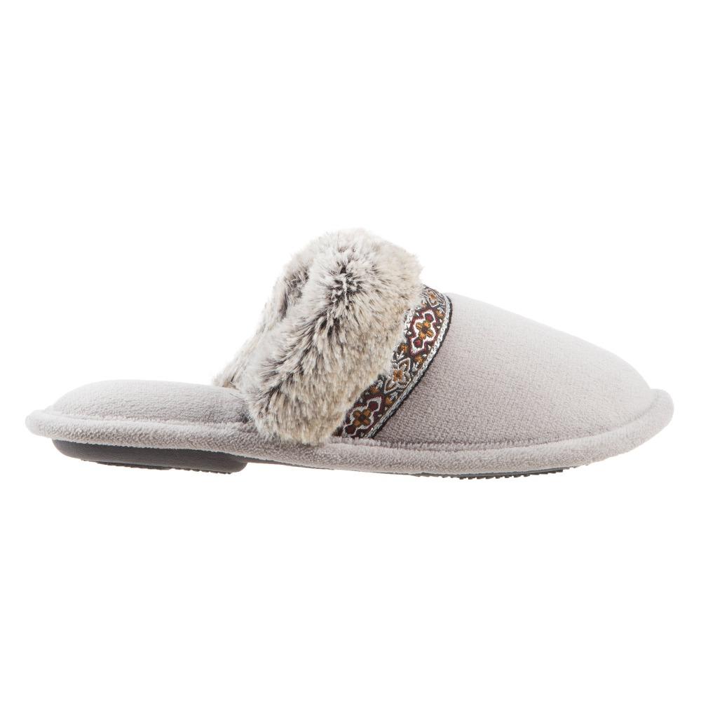 Women's Zulu Clog Slippers in Stormy Grey Profile