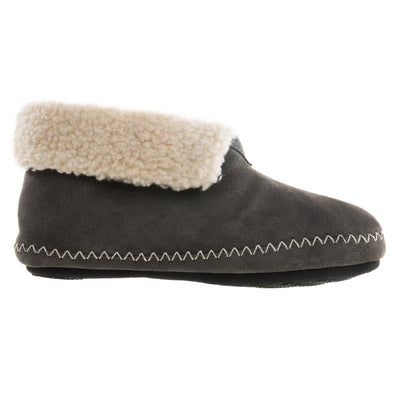 Women's Genuine Suede Boots in Ash Profile