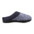 Women's Heathered Knit Jessie Hoodback Slippers Navy/Blue Profile