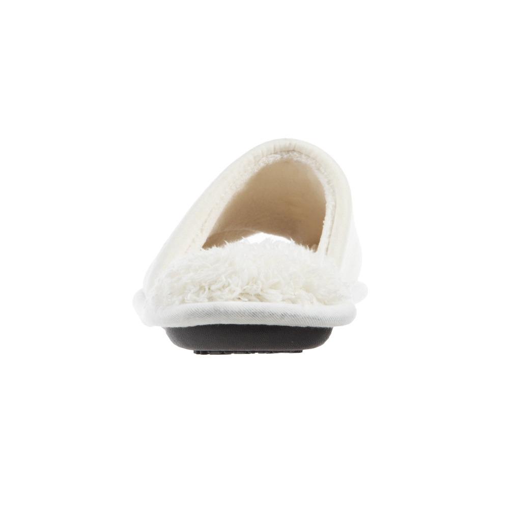 Women's Mother's Day Slide Slippers Ewe (White) Heel View