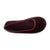 Women's Memory Foam Velour Sabrine Ballerina Slippers in Henna Maroon Inside Top View