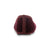 Women's Memory Foam Velour Sabrine Ballerina Slippers in Henna Maroon Back Heel