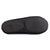 Women's Memory Foam Velour Sabrine Ballerina Slippers in Navy Blue Bottom Sole Tread