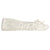 Women's Rose Quilted Ballerina Slippers With Rhinestone Ivory 5