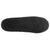 Men's Diamond Corduroy Moccasin Slippers in Black Sole View