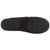 Men's Faux Wool Blake Moccasin Slippers in Dark Charcoal Heather Sole View
