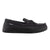 Men's Mini Box Cord Luke Moccasin with Lacing in Black