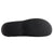 Men's Logan Microsuede Hoodback Slippers in Dark Chocolate Sole View