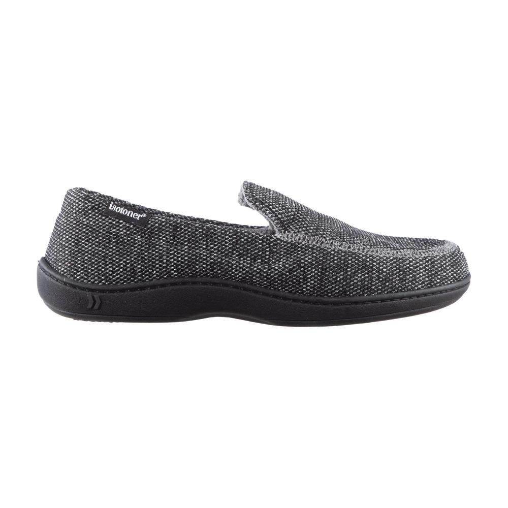 Men's Javier Mesh Closed Back Slippers in Black