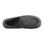 Men's Javier Mesh Closed Back Slippers in Black Top View