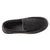 Men's Heather Knit Preston Moccasin Slippers in Dark Charcoal Heather Inside Top View