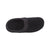 Signature Women's Matte Satin Hoodback Slippers in Black Inside Top View