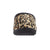 Signature Women's Matte Satin Hoodback Slippers in Cheetah Front Toe View