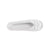Signature Satin Ballerina Slippers with Suede Sole White 16