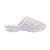 Signature Women's Embroidered Floral Terry Clog Slippers Heather 1