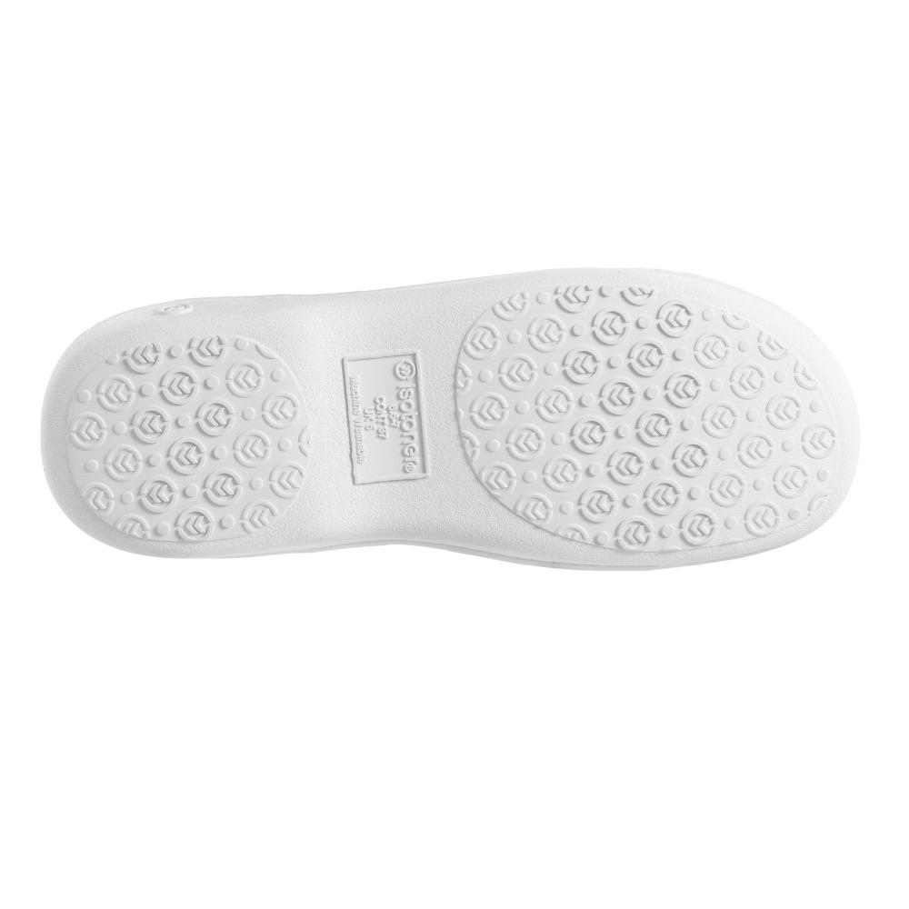 Signature Women's Embroidered Floral Terry Clog Slippers Periwinkle 18