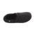 Signature Men's Microterry Slip On Slippers Black Inside Top View