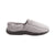 Signature Men's Microterry Slip On Slippers in Charcoal Profile