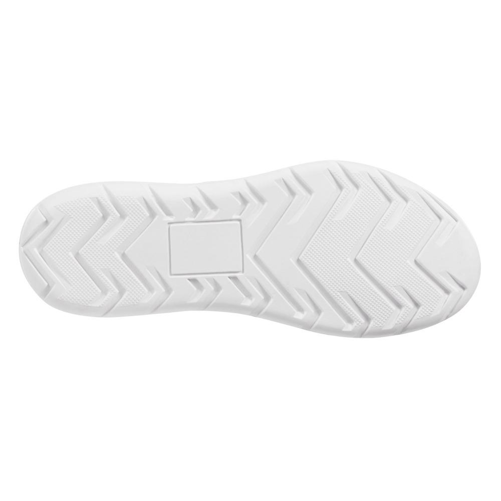 Zenz Women's Balance Slip-On in Ash Geo Print Bottom Sole Tread