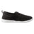 Zenz Women's Balance Slip-On in Black Marbled Profile
