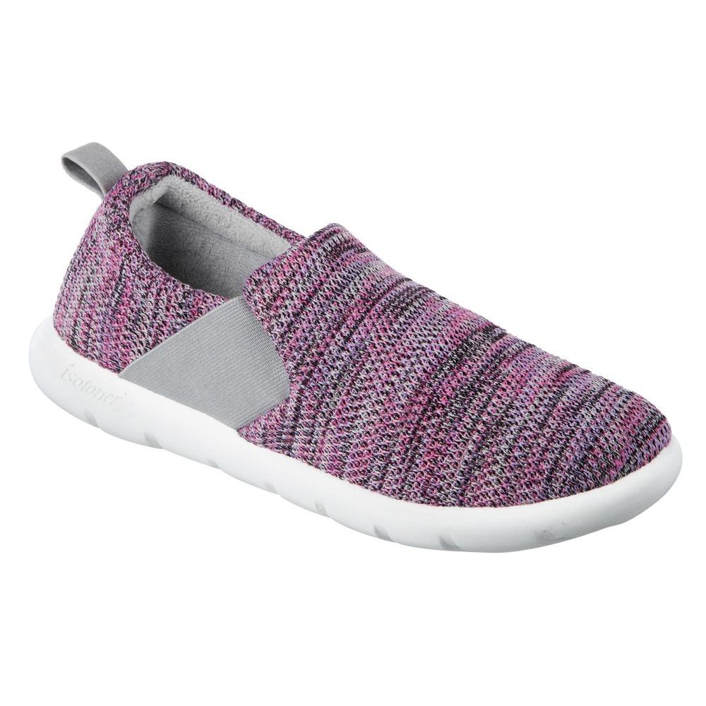 Zenz Women's Balance Slip-On in Paisley Purple Right Angled View