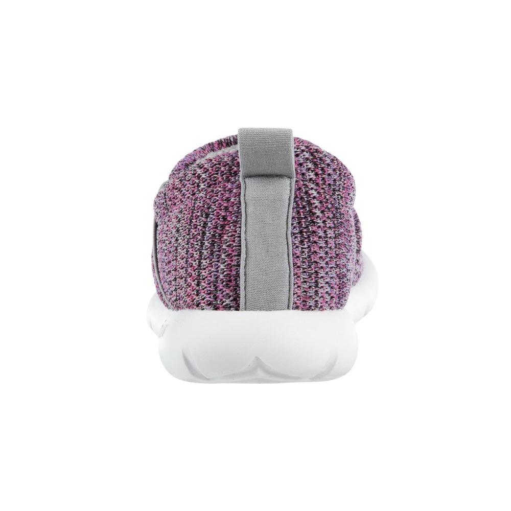 Zenz Women's Balance Slip-On in Paisley Purple Back Heel