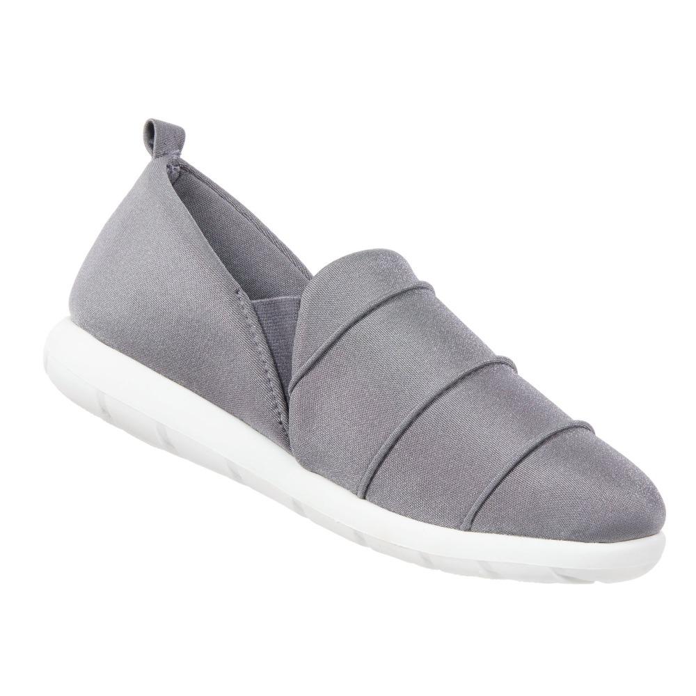 Zenz Women's Serenity Slip-On in Ash Right Angled View
