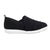 Zenz Women's Serenity Slip-On in Black Profile
