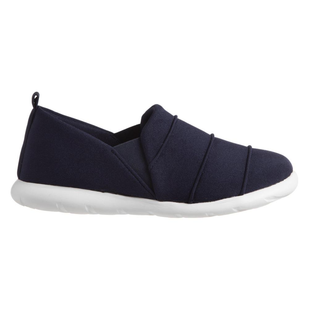 Zenz Women's Serenity Slip-On in Navy Blue Profile