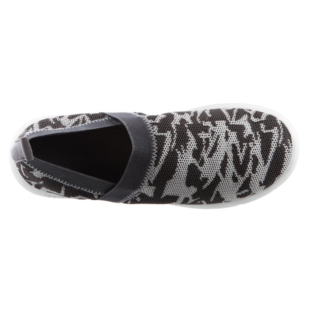 Zenz Women's Harmony Slip-On in Ash Geo Print Inside Top View