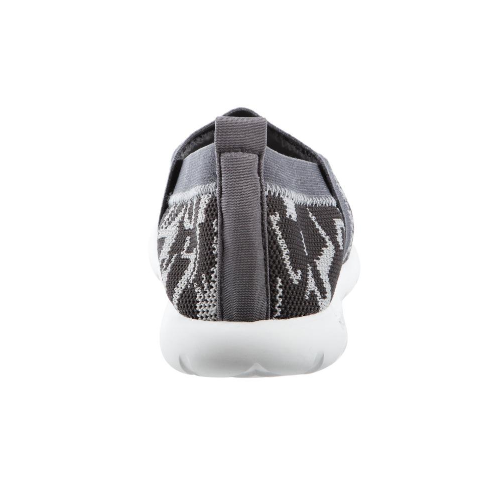 Zenz Women's Harmony Slip-On in Ash Geo Print Back Heel