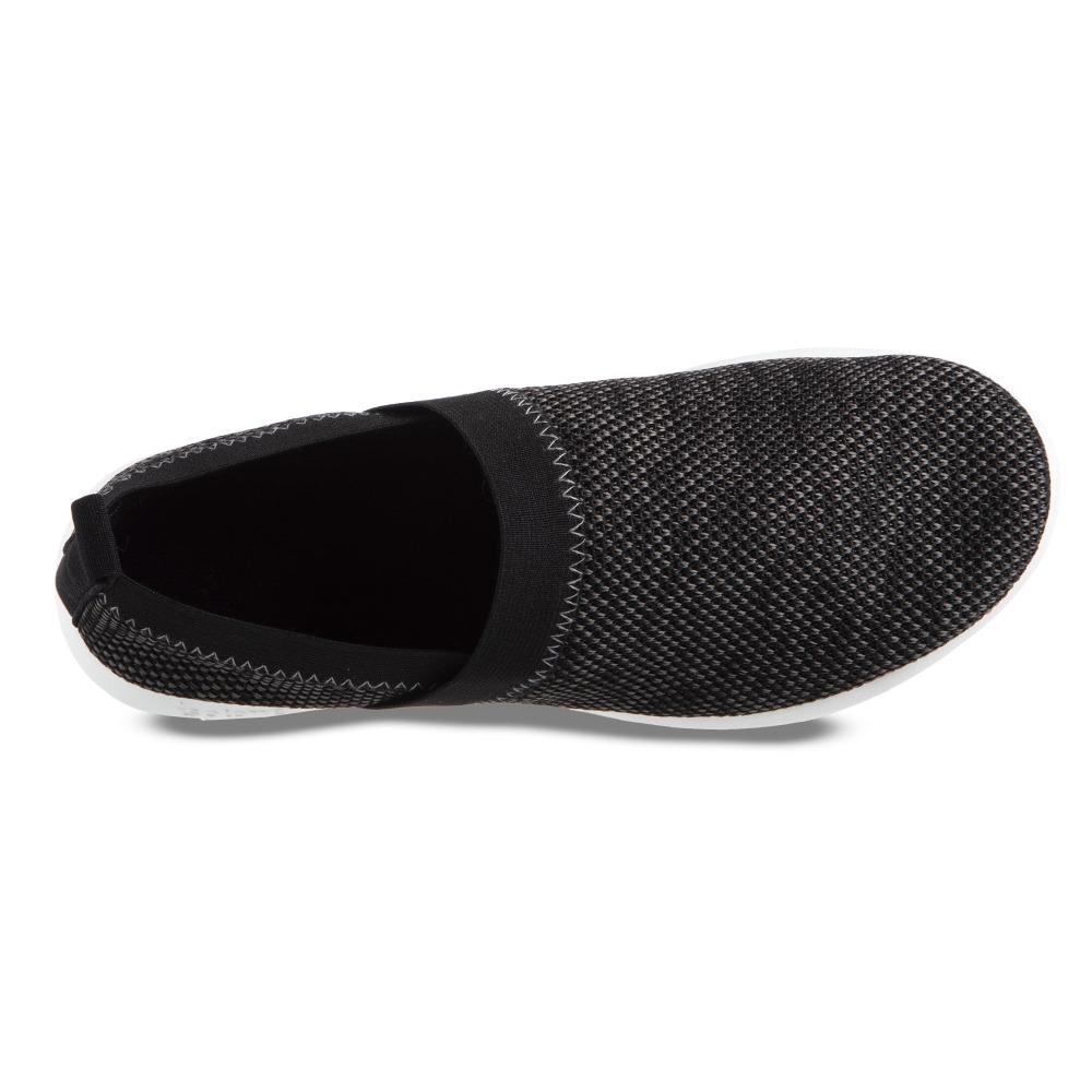 Zenz Women's Harmony Slip-On in Black Multi Inside Top View