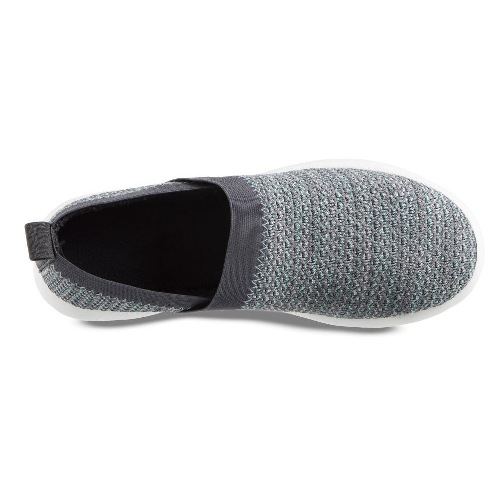 Zenz Women's Harmony Slip-On in Mineral Inside Top VIew