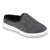 Zenz Women's Energize Slip-On in Black Heather Right Angled View