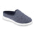 Zenz Women's Energize Slip-On in Navy Heather Right Angled View