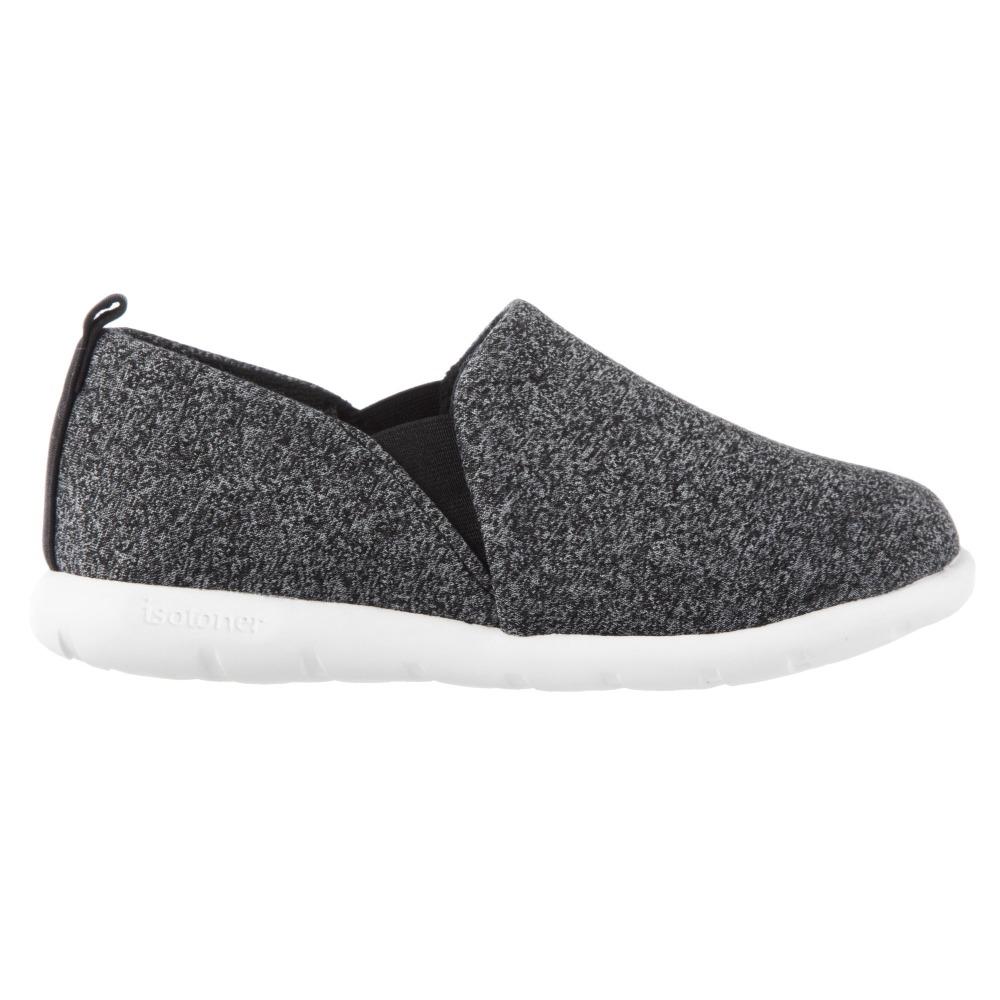 Zenz Women's Tranquility Slip-On in Black Heather Profile