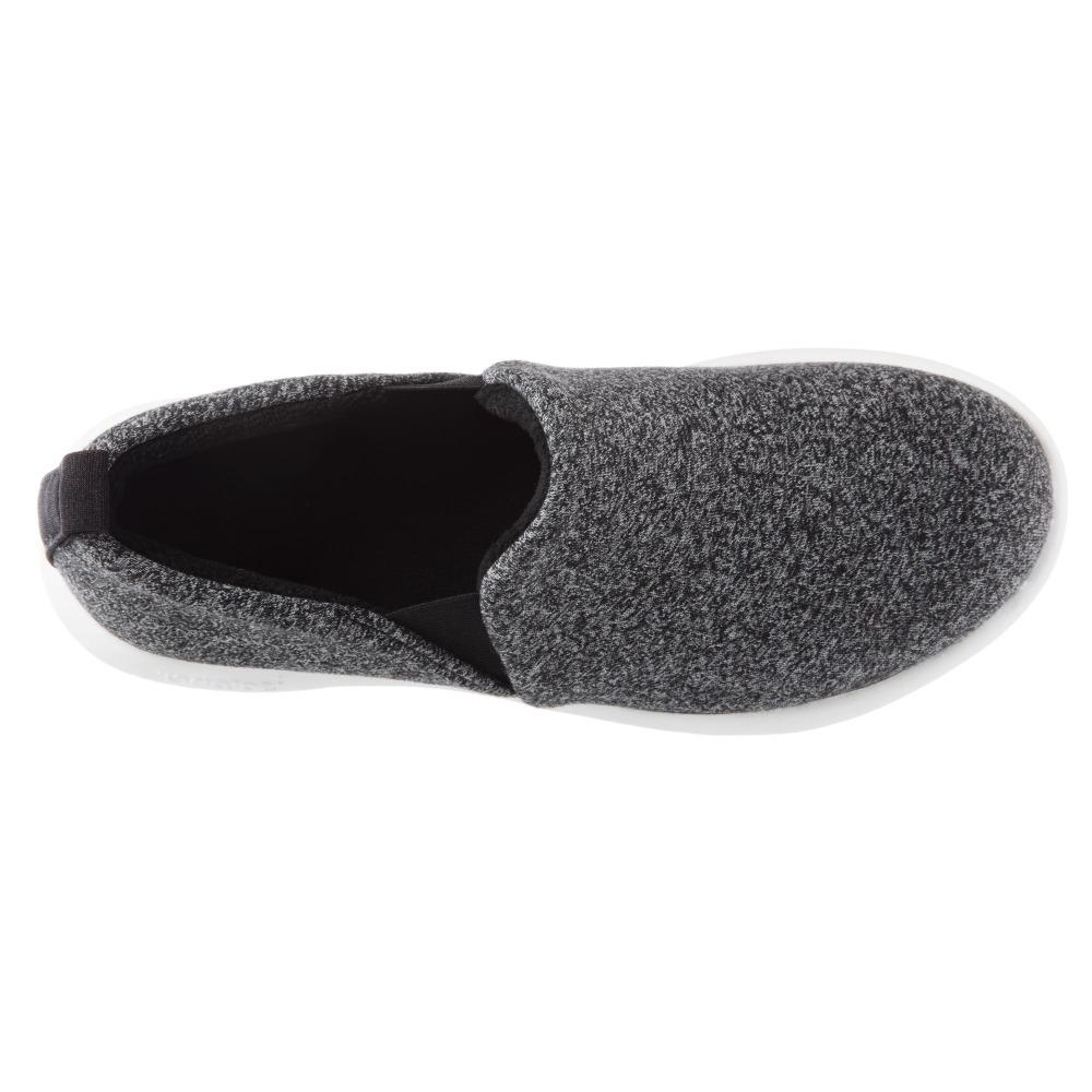 Zenz Women's Tranquility Slip-On in Black Heather Inside Top View